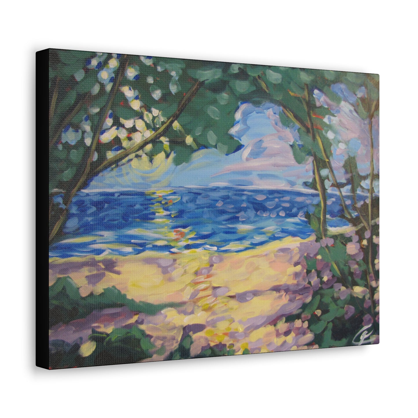 Wasaga Beach #2 by Peter Scott Elliott Canvas Print