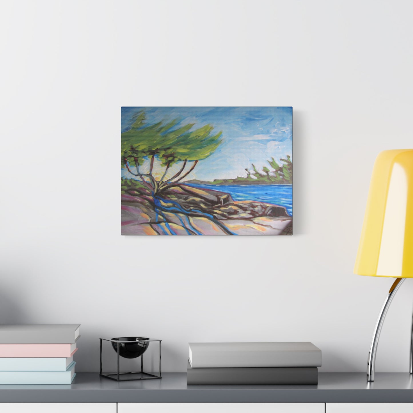 Windswept Shore by Peter Scott Elliott - Print