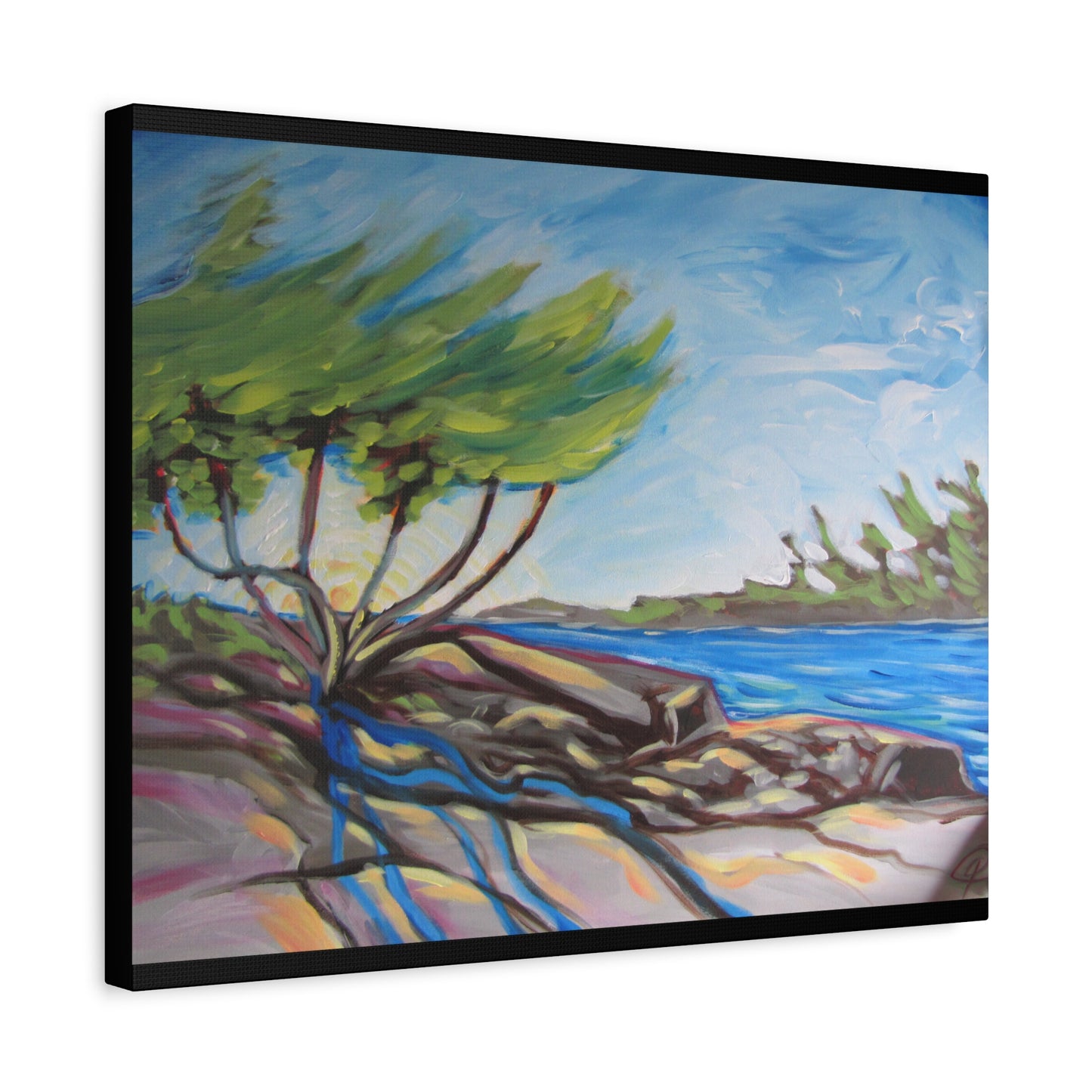 Windswept Shore by Peter Scott Elliott - Print