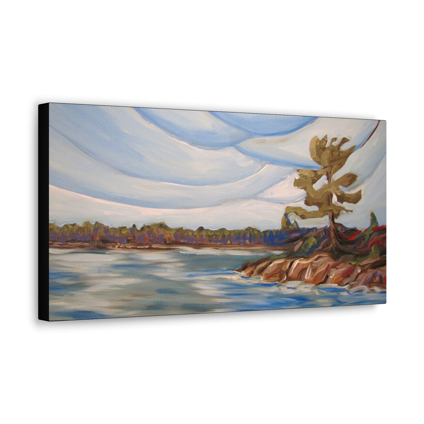 Georgian Bay #4 Canvas Print by Peter Scott Elliott