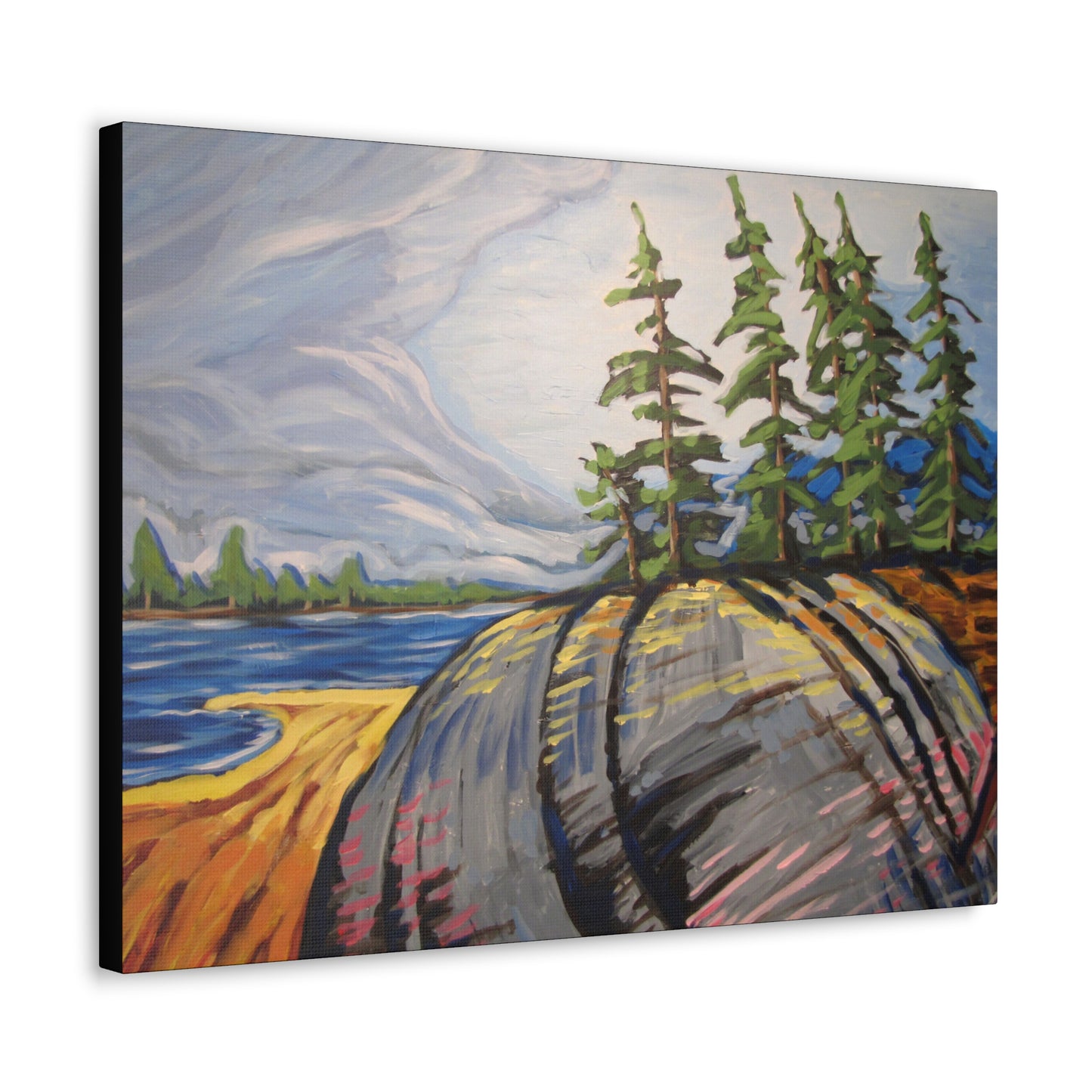Georgian Bay #2 Canvas Print by Peter Scott Elliott