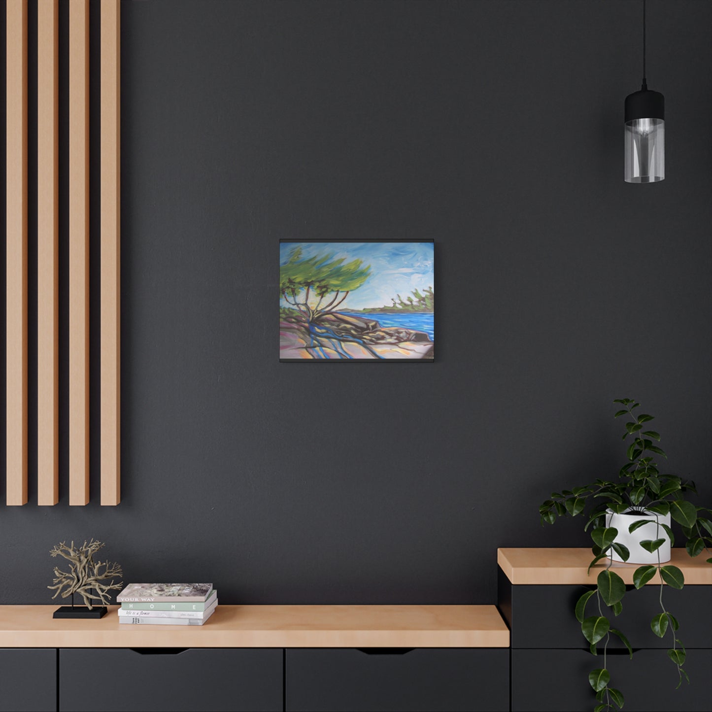 Windswept Shore by Peter Scott Elliott - Print