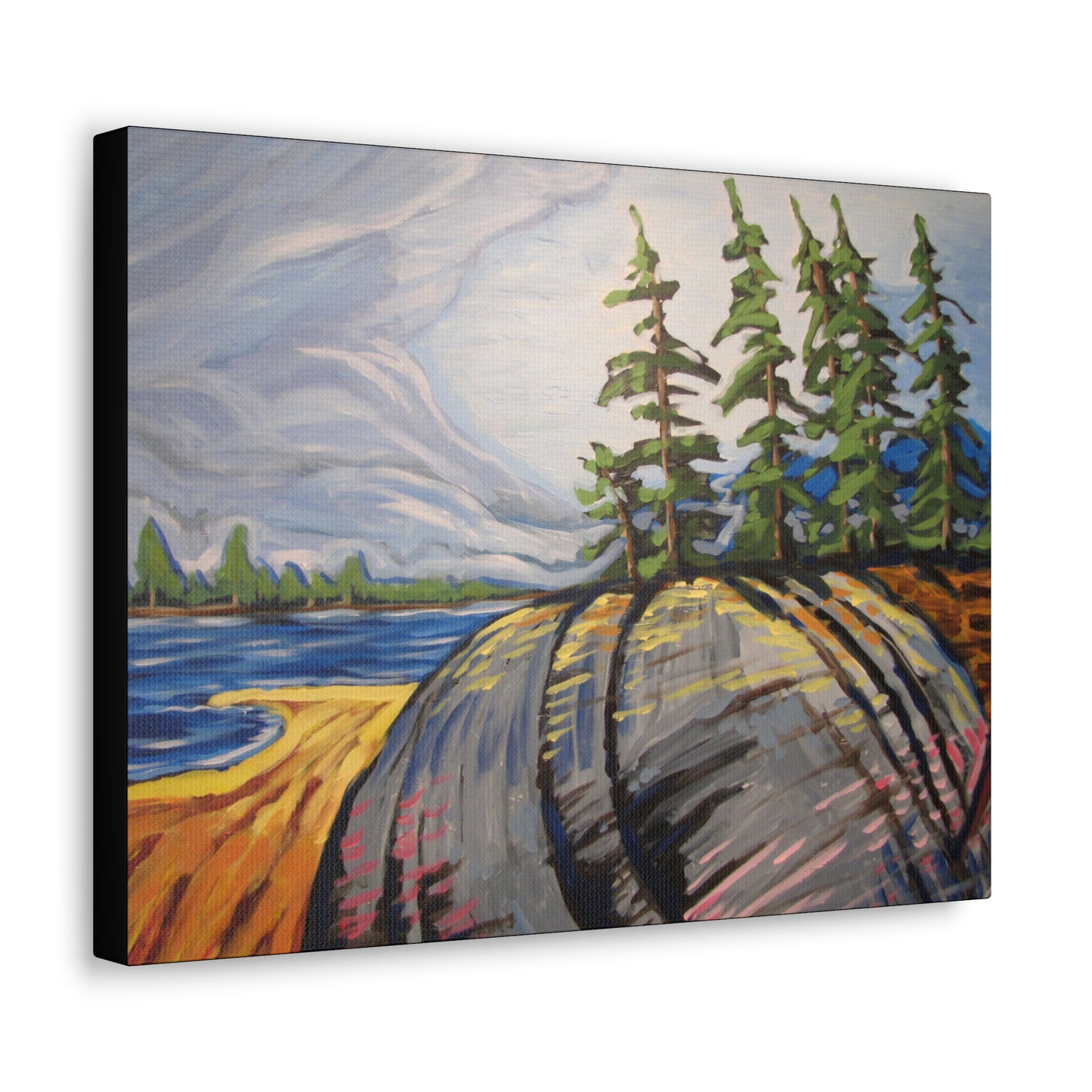 Georgian Bay #2 Canvas Print by Peter Scott Elliott