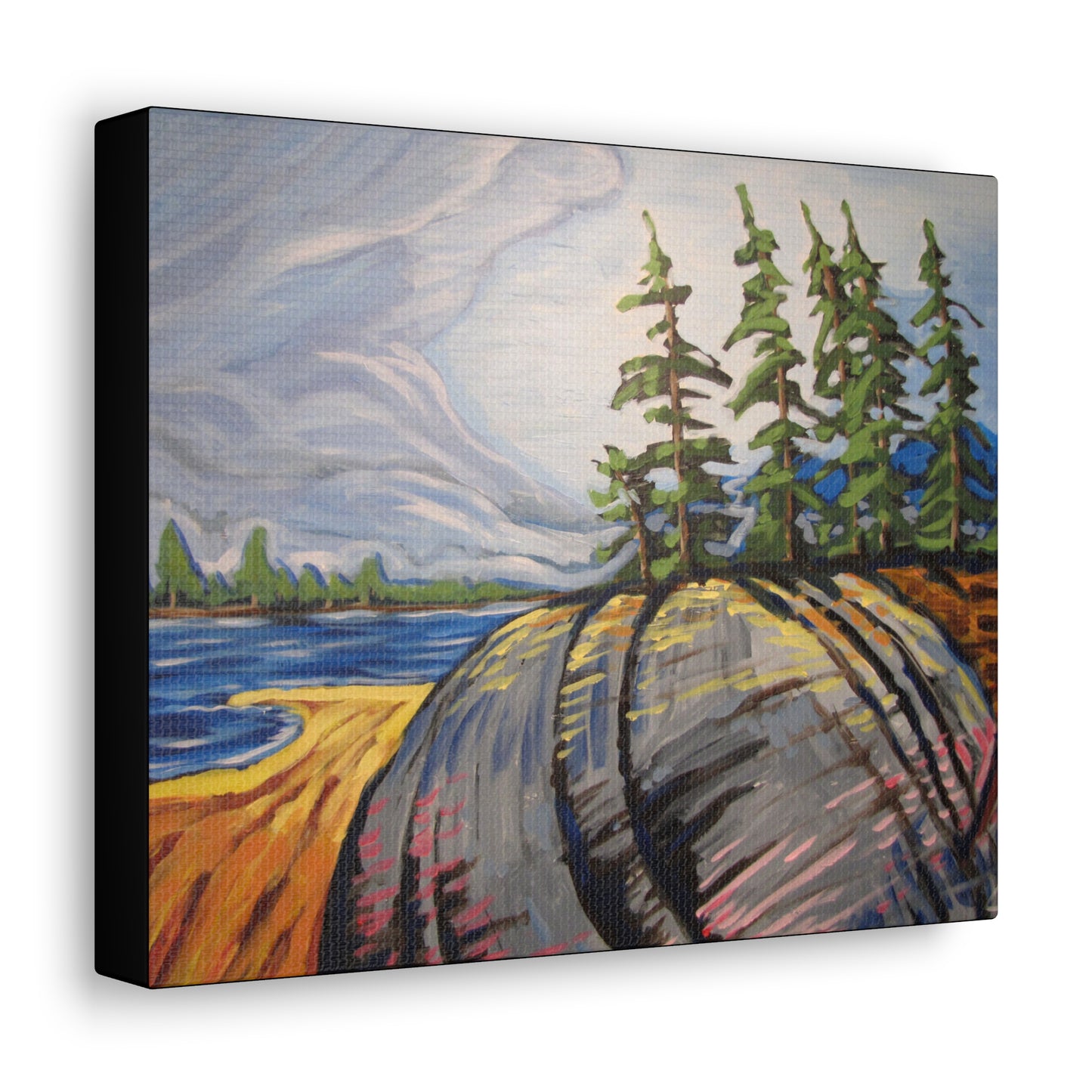 Georgian Bay #2 Canvas Print by Peter Scott Elliott