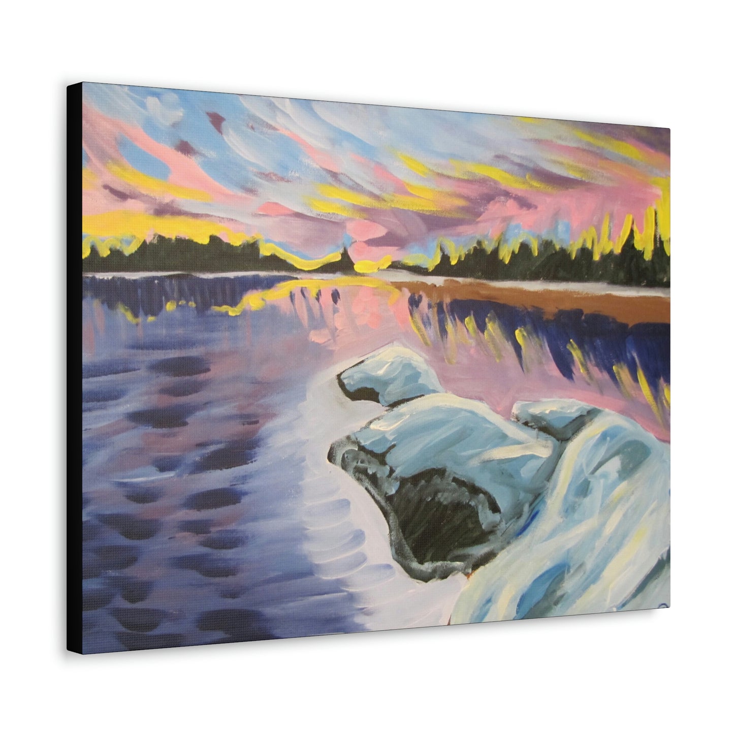 Northern Exposure Canvas Print by Peter Scott Elliott