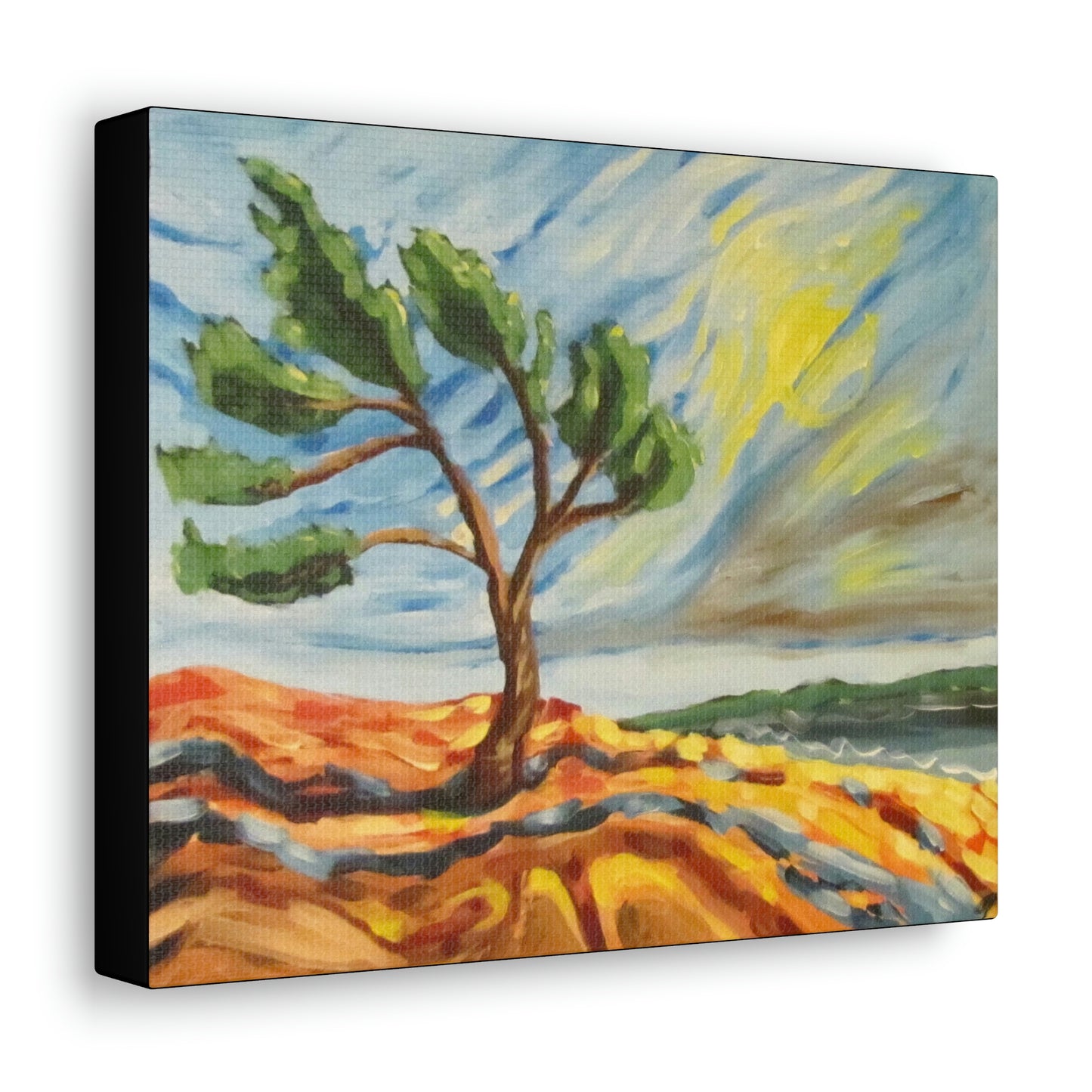 The Killbear Tree #2 Canvas Print by Peter Scott Elliott