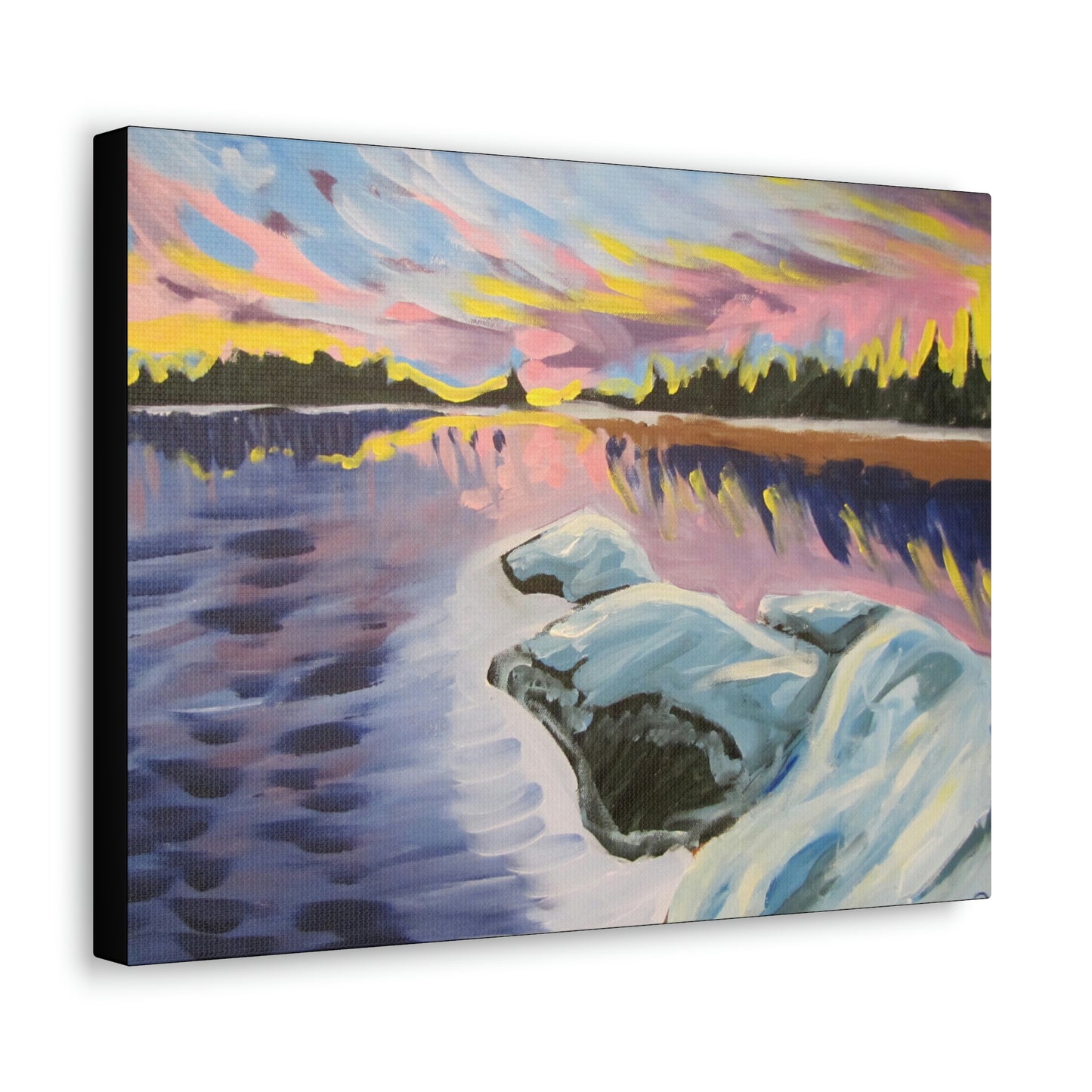 Northern Exposure Canvas Print by Peter Scott Elliott