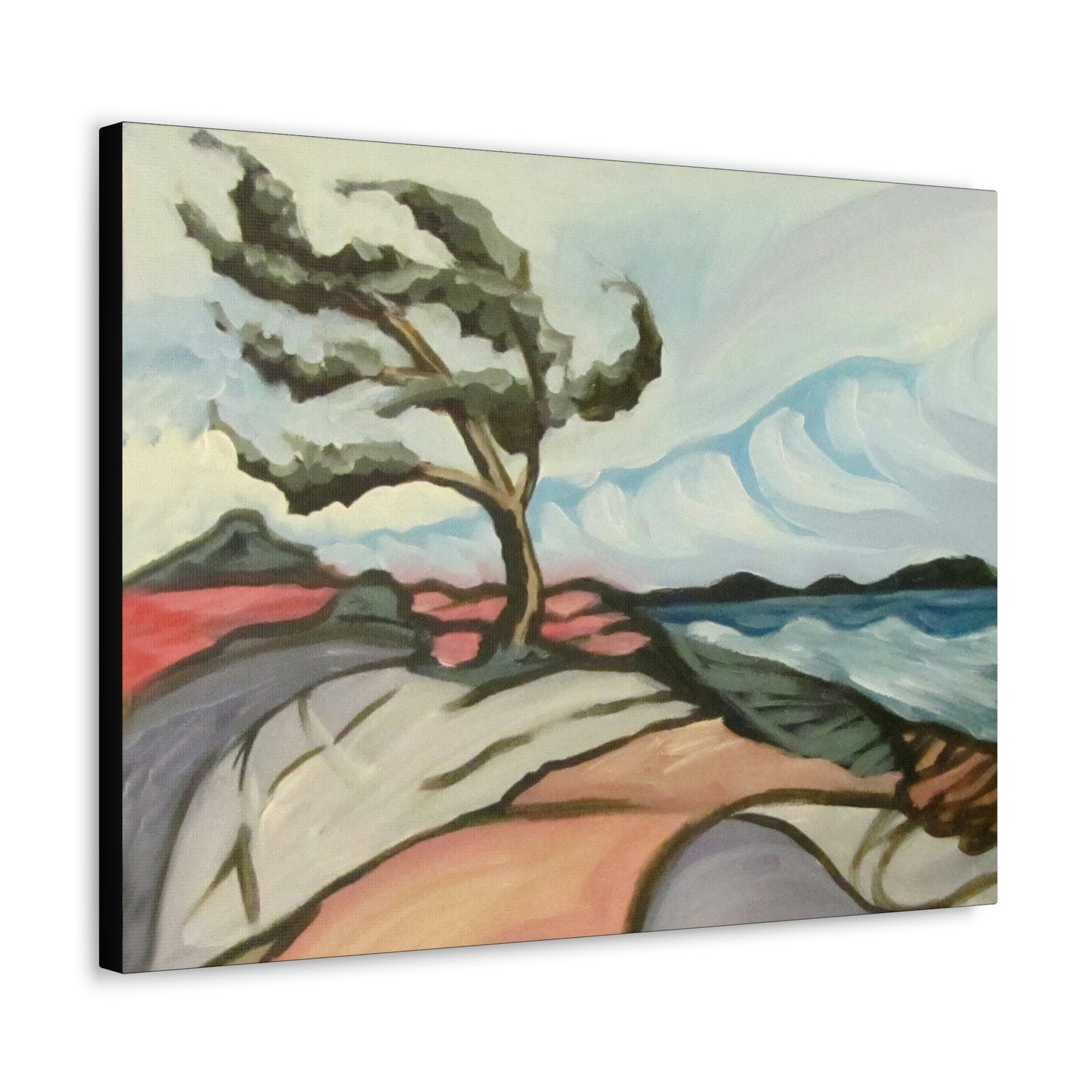 The Killbear Tree #3 Canvas Print by Peter Scott Elliott