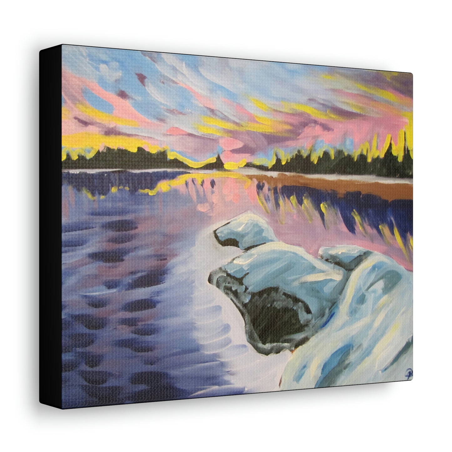 Northern Exposure Canvas Print by Peter Scott Elliott